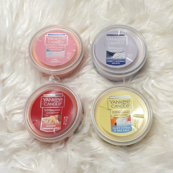 NWT Set of 4 Yankee Candle Scenterpieces